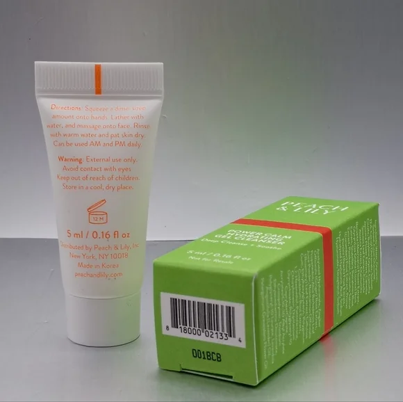 5 For $25 Item🌸 Peach & Lily Power Calm Hydrating Gel Cleanser - Picture 2 of 2